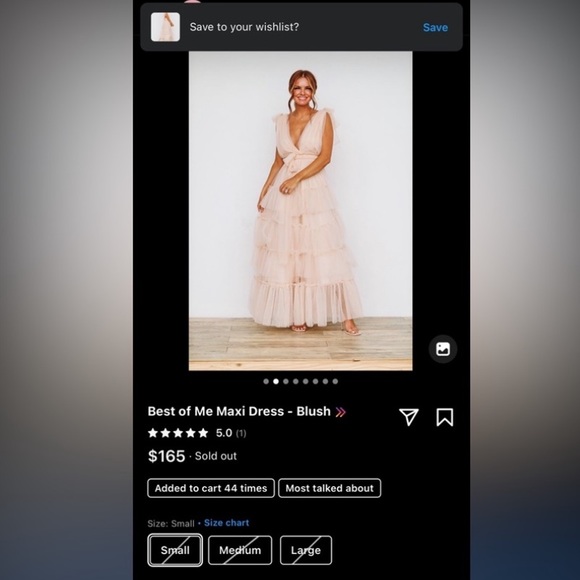 OLIVE AND HAZEL BOUTIQUE TULLE DRESS - Picture 6 of 6